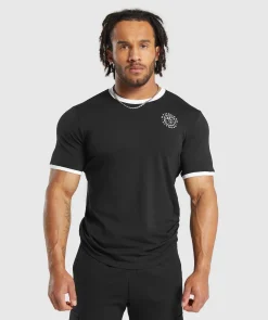 Heren Gymshark T-shirts*Legacy Ringer T-Shirt