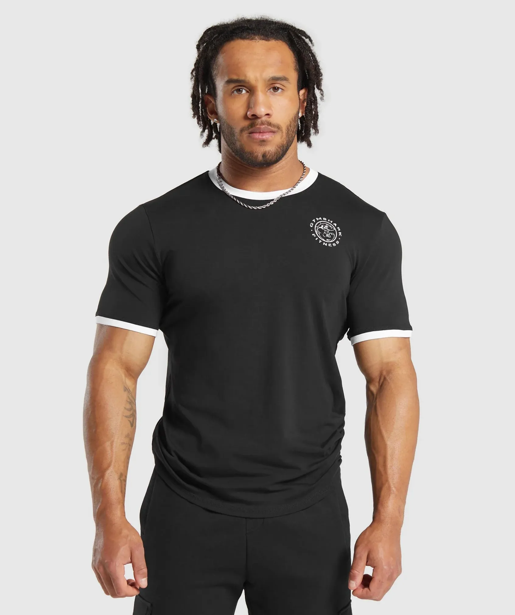 Heren Gymshark T-shirts*Legacy Ringer T-Shirt