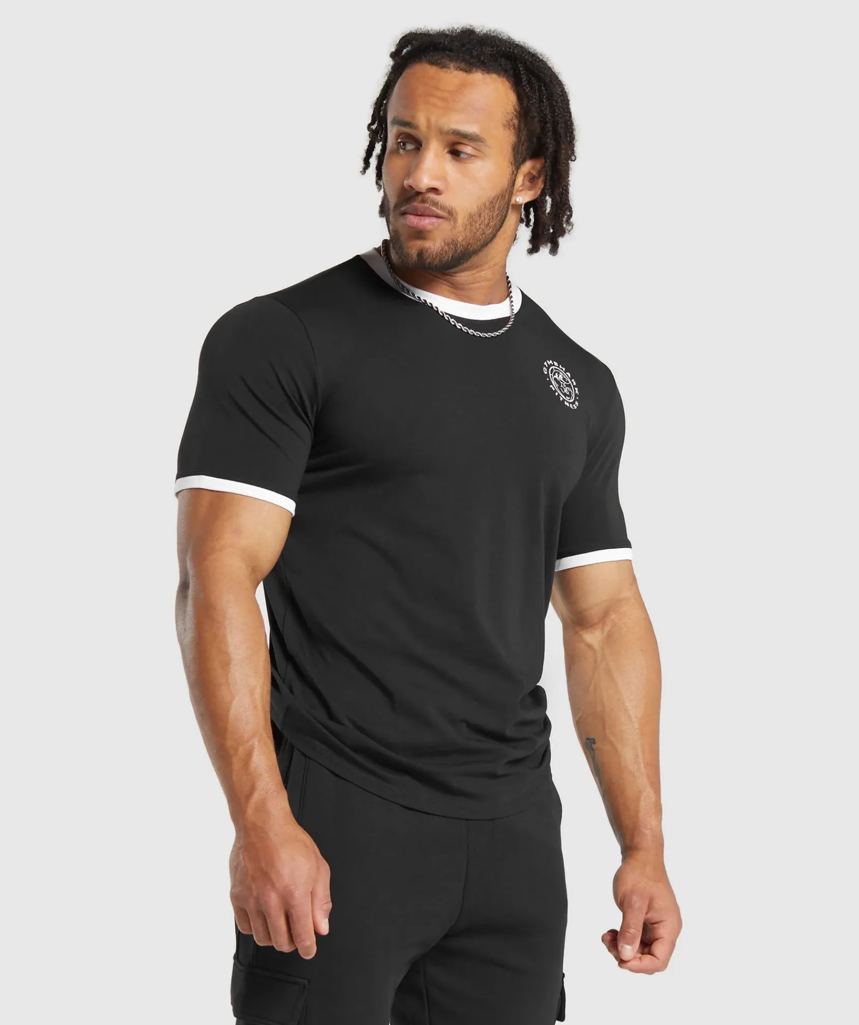 Heren Gymshark T-shirts*Legacy Ringer T-Shirt