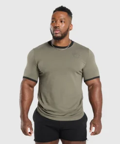 Heren Gymshark T-shirts*Legacy Ringer T-Shirt