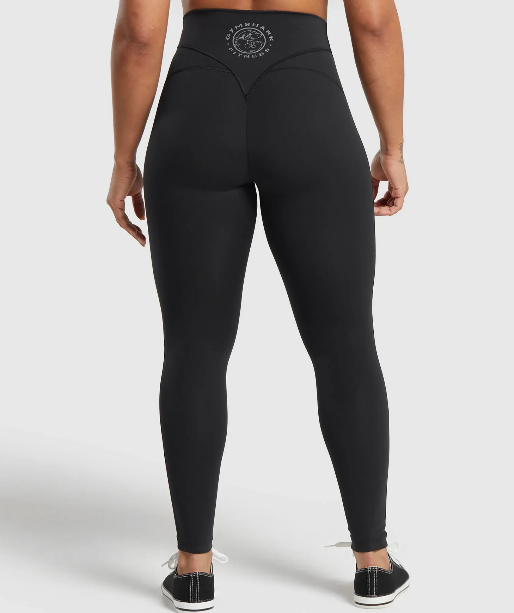 DAMES Gymshark Leggings|Zwarte Leggings*Legacy Short Leggings