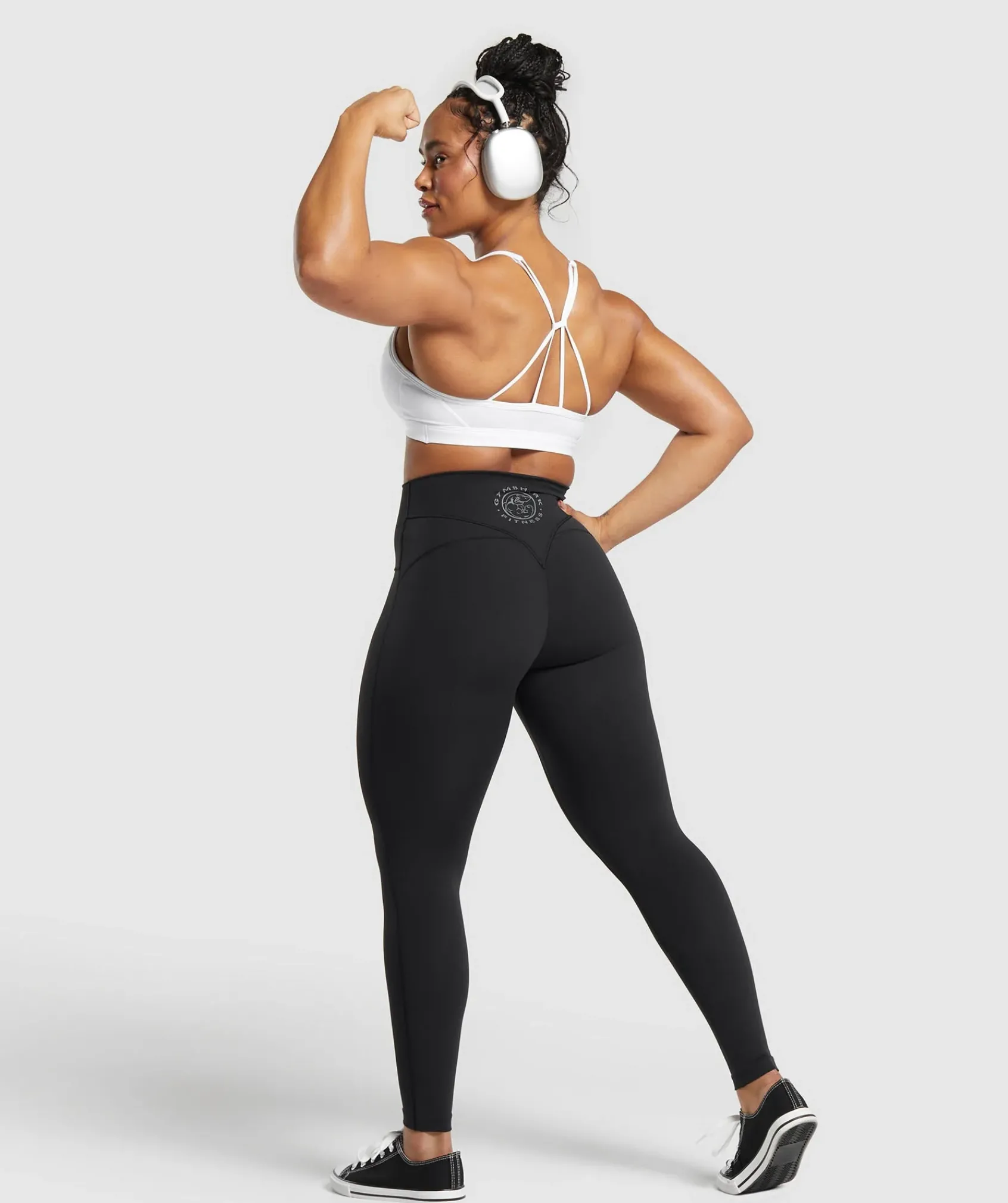 DAMES Gymshark Leggings|Zwarte Leggings*Legacy Short Leggings