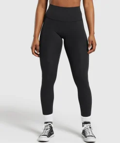 DAMES Gymshark Leggings|Zwarte Leggings*Legacy Tall Leggings