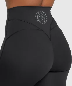 DAMES Gymshark Leggings|Zwarte Leggings*Legacy Tall Leggings