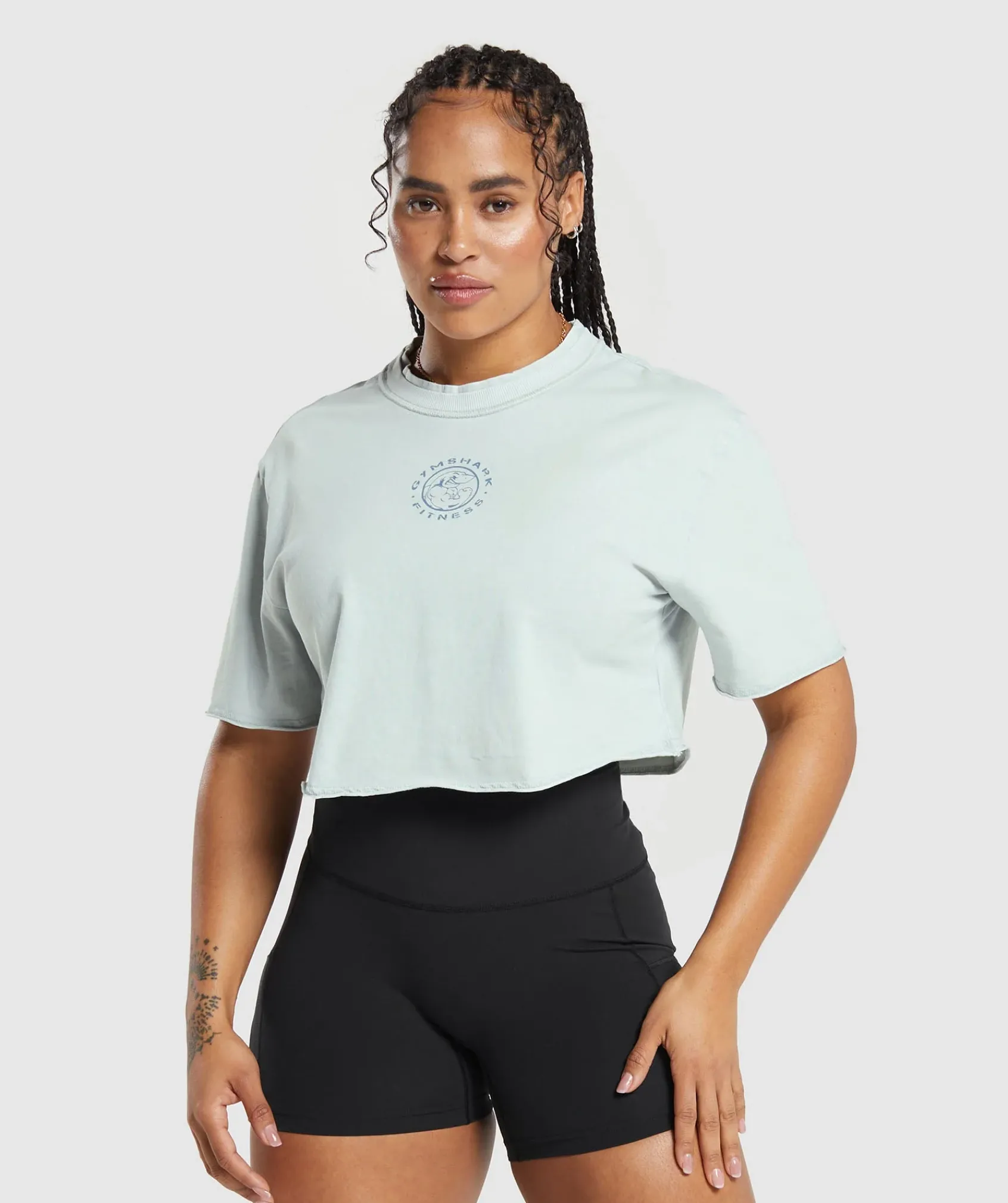 DAMES Gymshark Croptops|T-shirts*Legacy Washed Crop Top