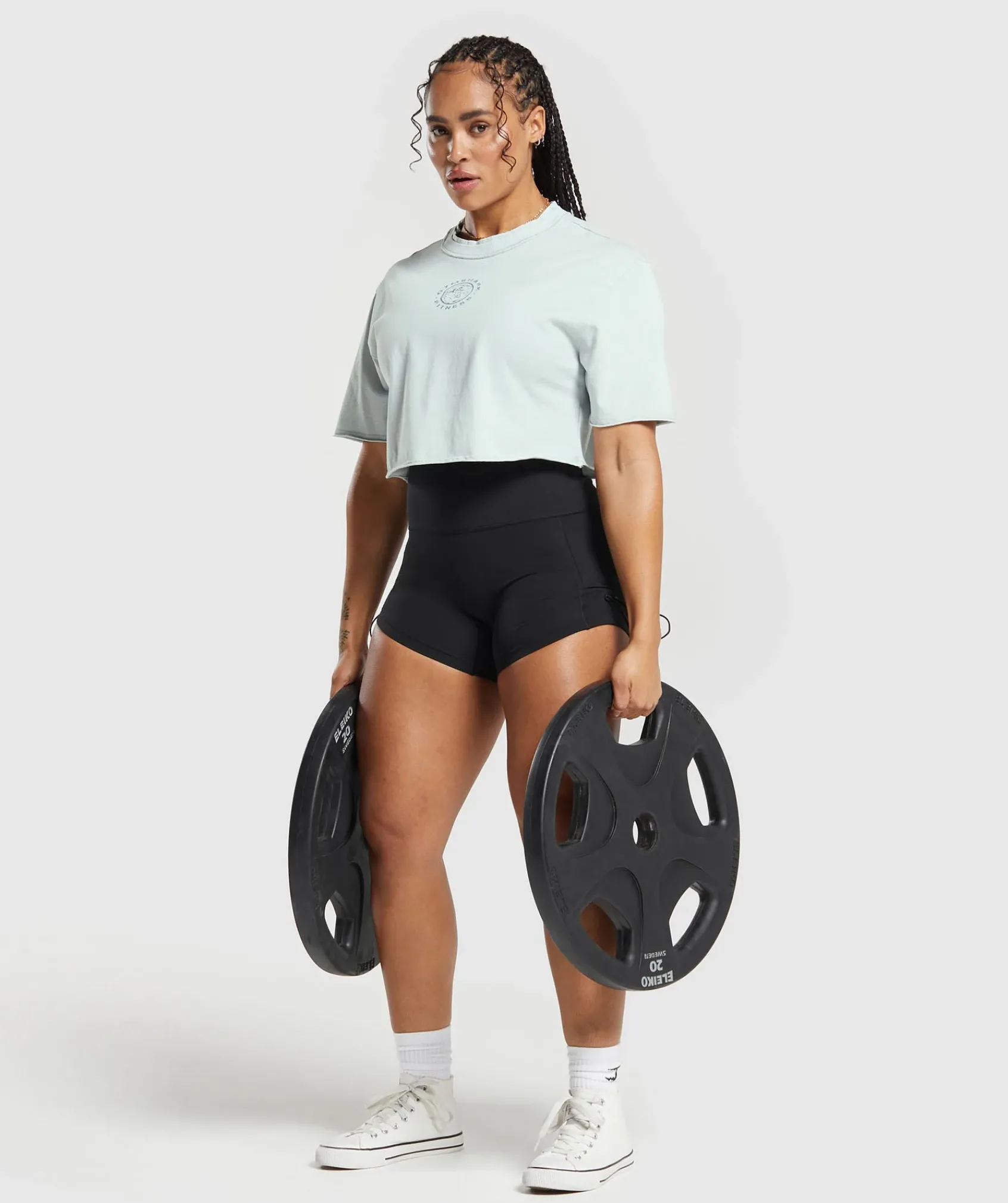DAMES Gymshark Croptops|T-shirts*Legacy Washed Crop Top