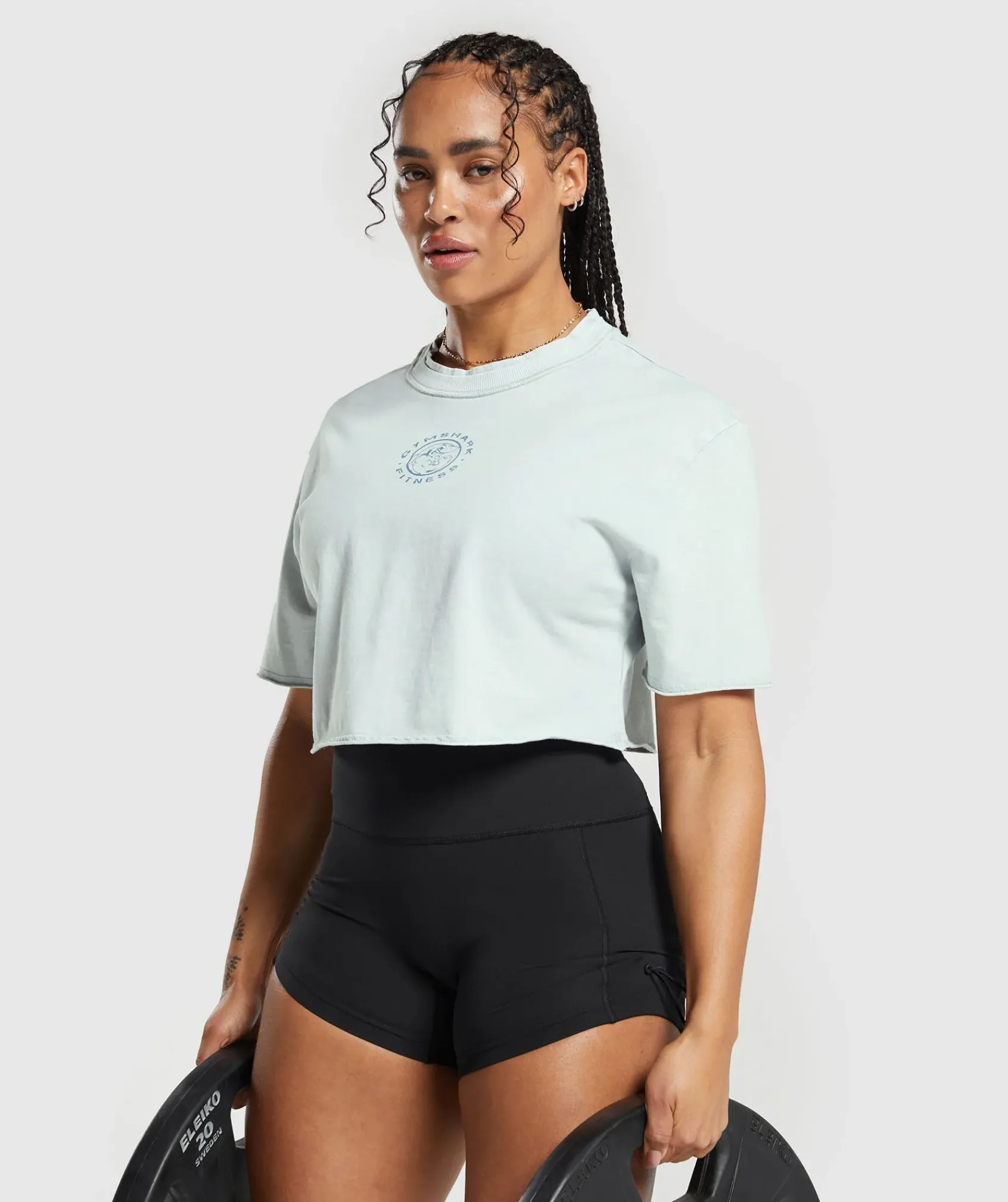 DAMES Gymshark Croptops|T-shirts*Legacy Washed Crop Top