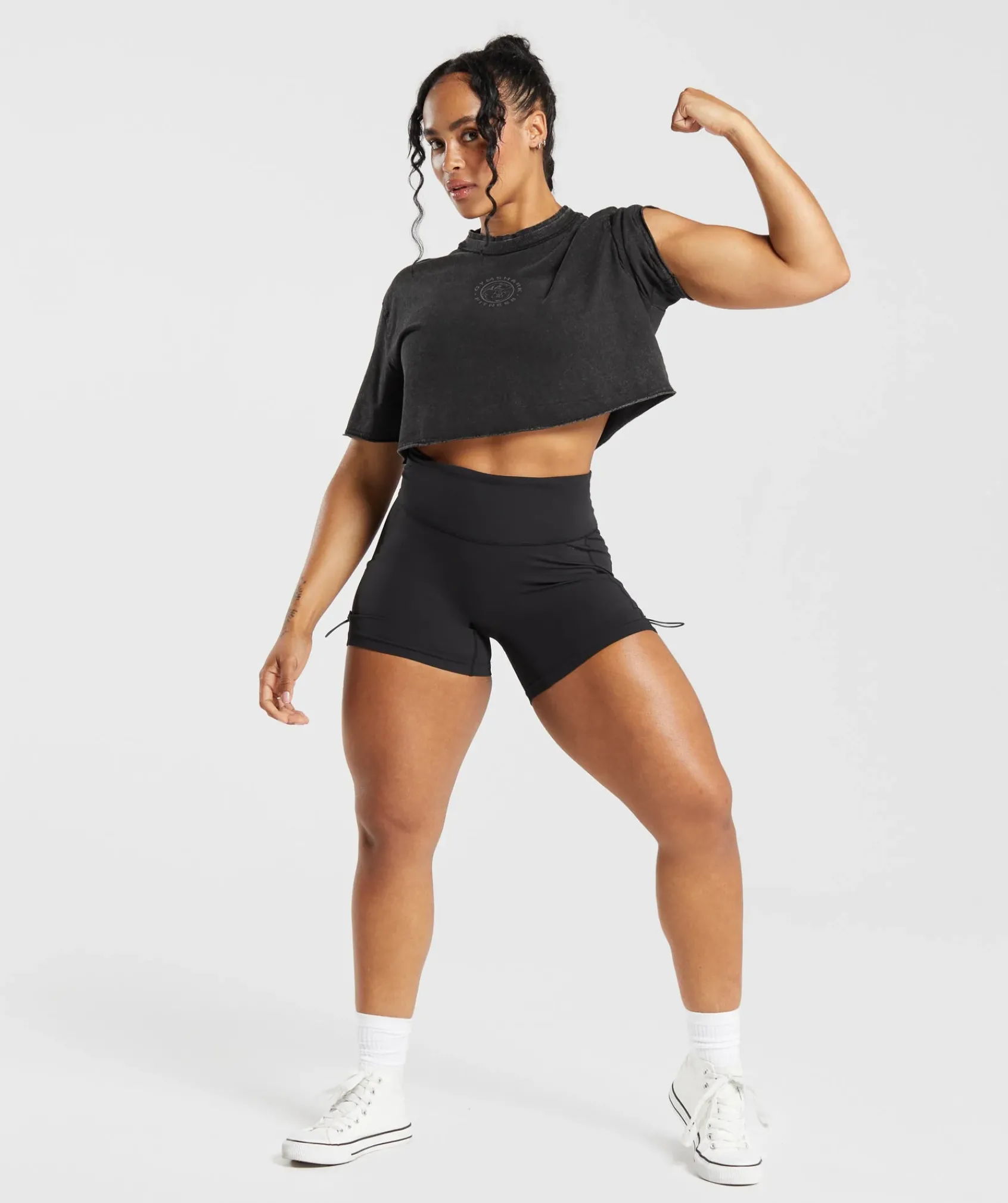 DAMES Gymshark Croptops|T-shirts*Legacy Washed Crop Top