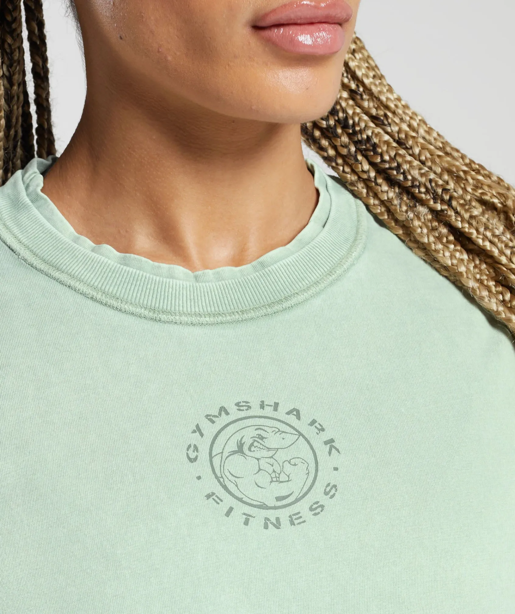 DAMES Gymshark Croptops|T-shirts*Legacy Washed Crop Top