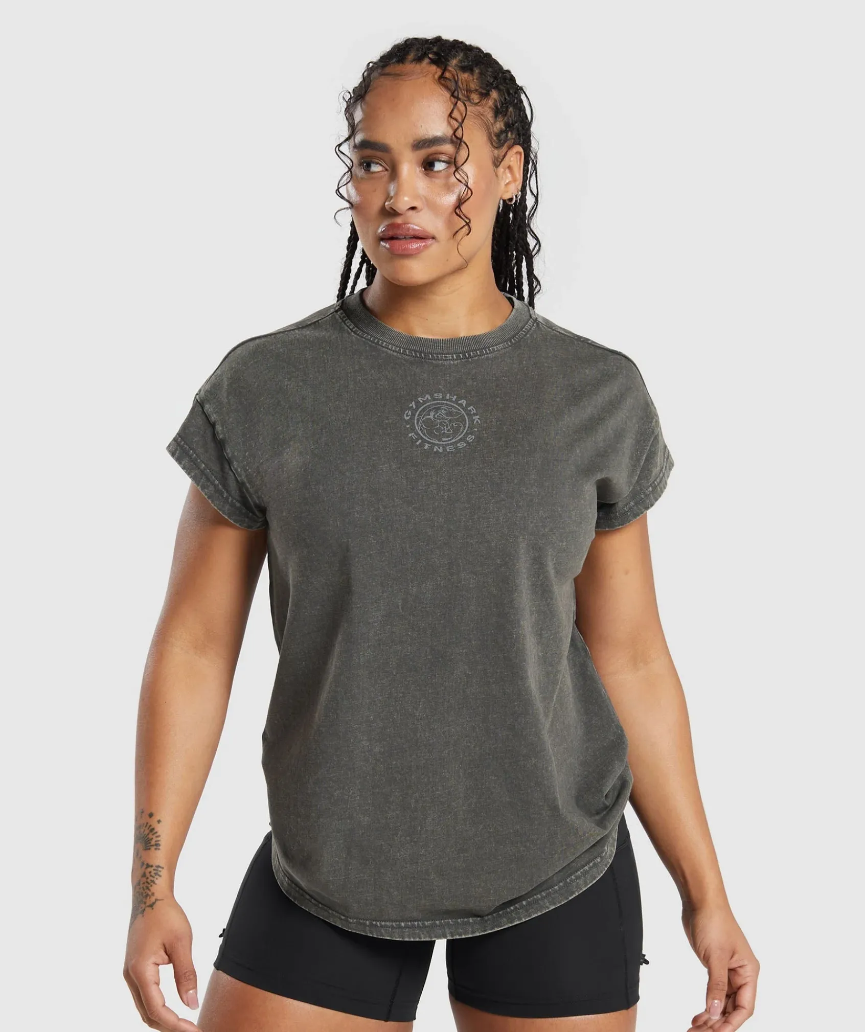 DAMES Gymshark T-shirts*Legacy Washed Oversized T-Shirt