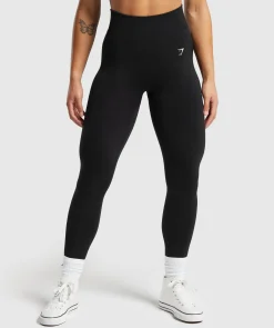 DAMES Gymshark Leggings|Zwarte Leggings*Lift Seamless Leggings