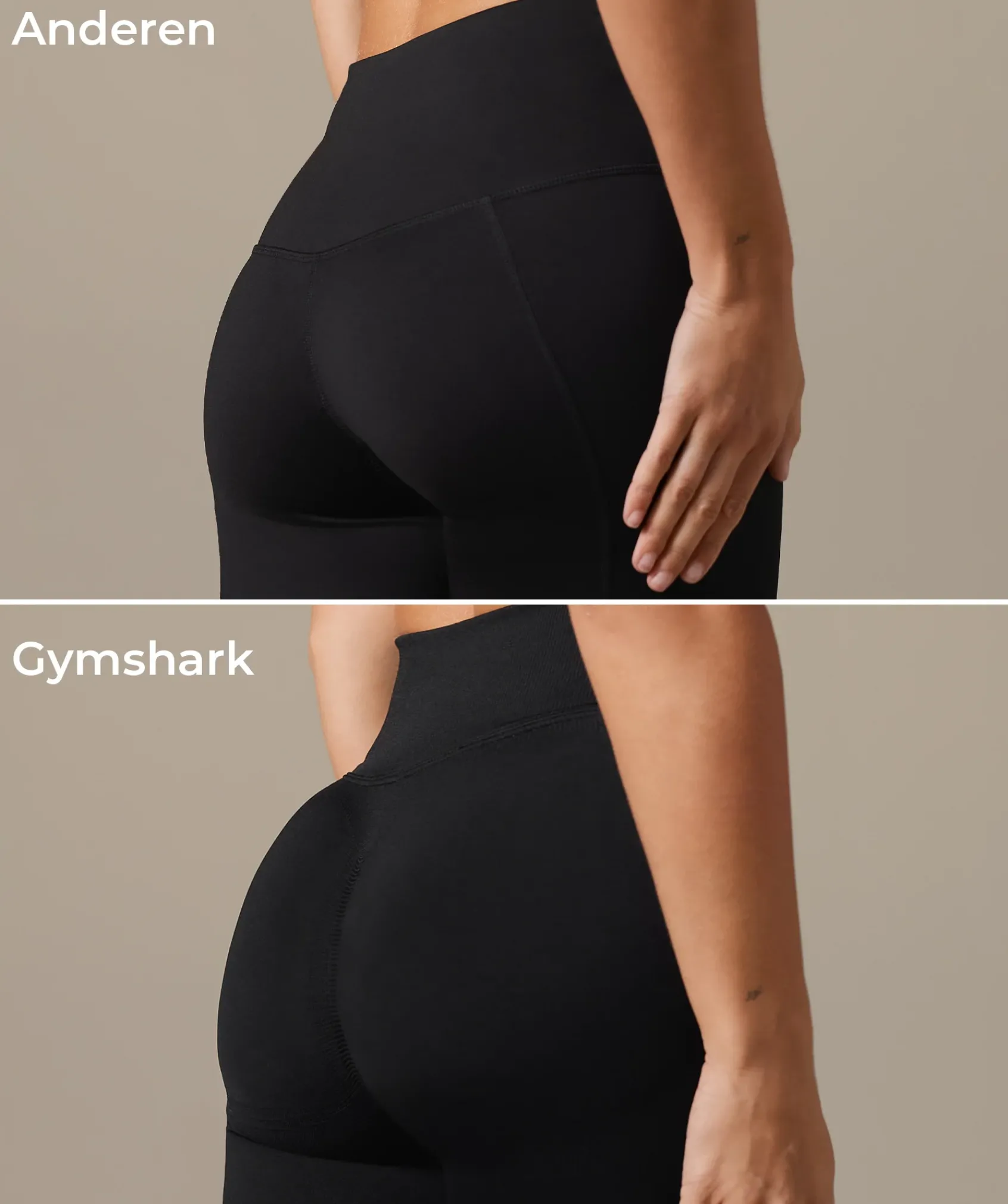 DAMES Gymshark Leggings|Zwarte Leggings*Lift Seamless Leggings