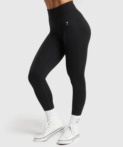 DAMES Gymshark Leggings|Zwarte Leggings*Lift Seamless Leggings