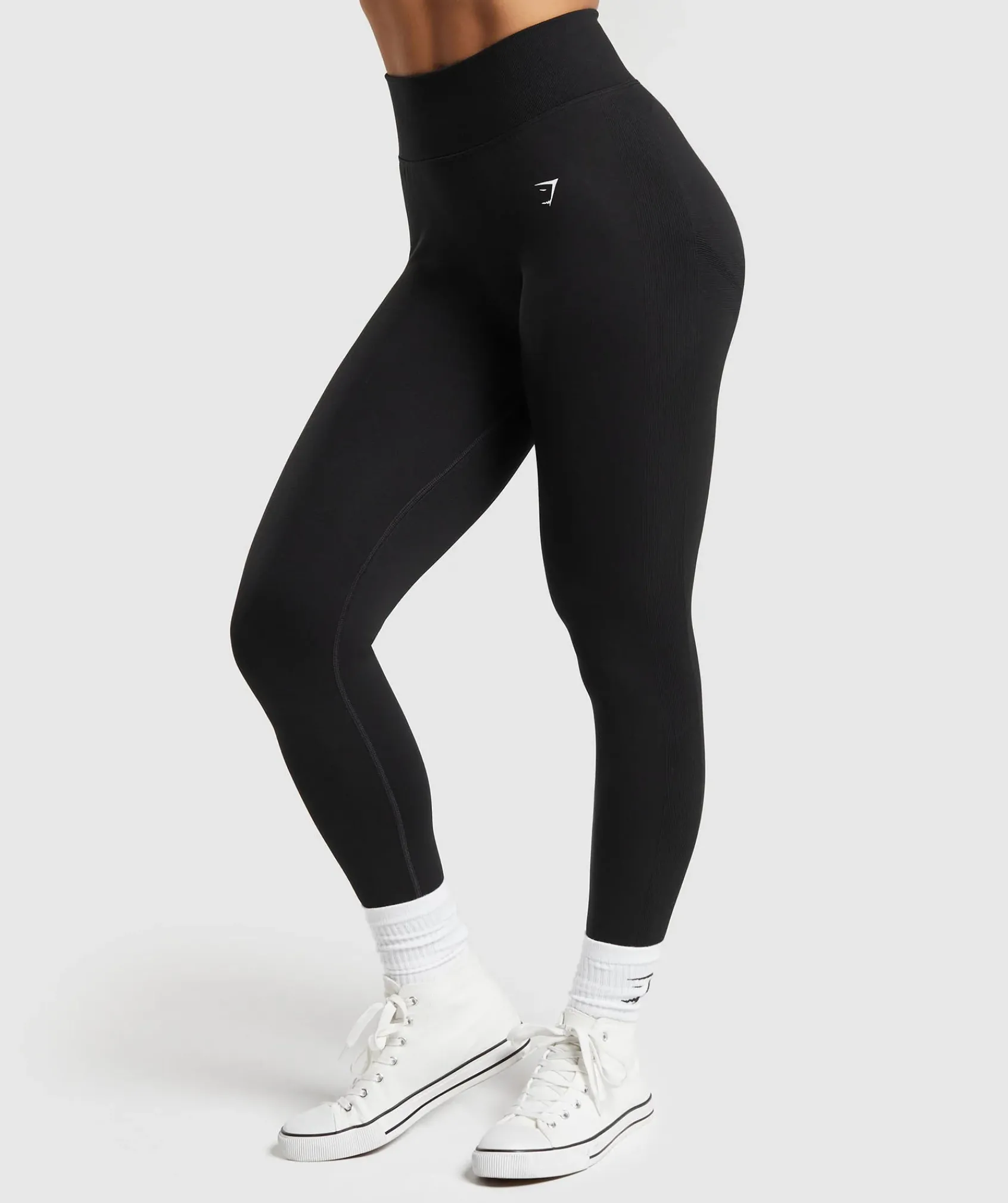 DAMES Gymshark Leggings|Zwarte Leggings*Lift Seamless Leggings