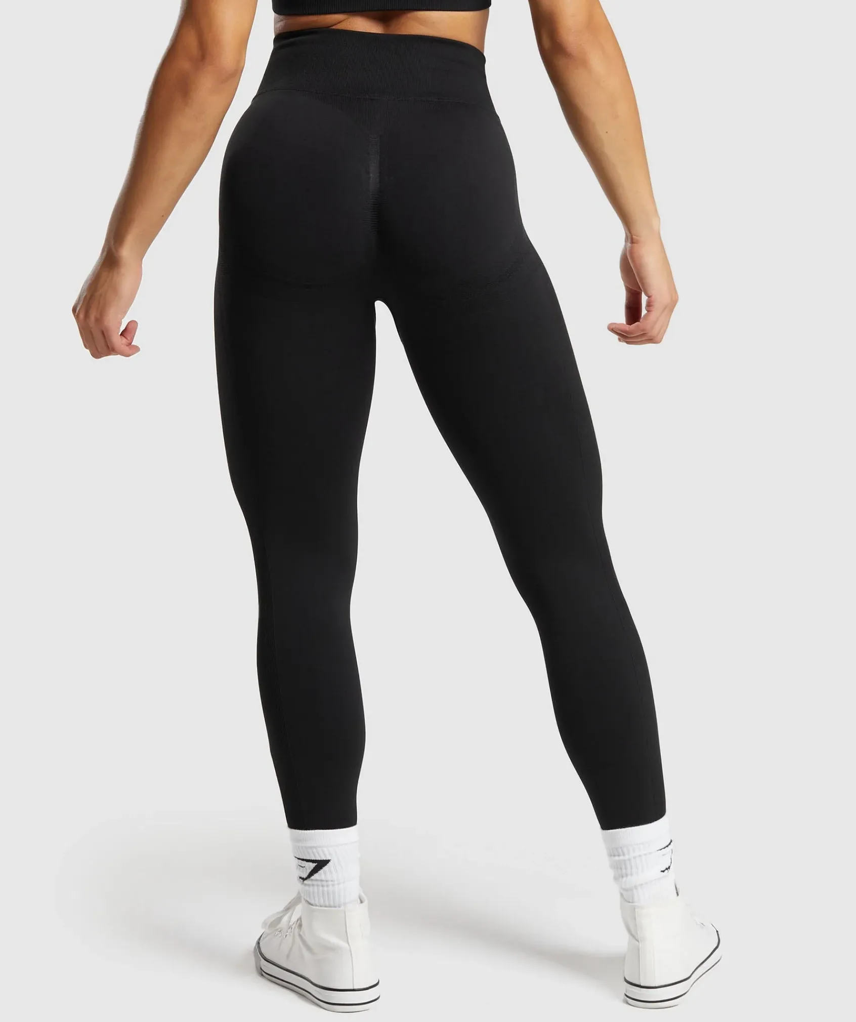 DAMES Gymshark Leggings|Zwarte Leggings*Lift Seamless Leggings