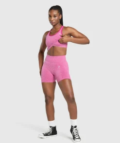 DAMES Gymshark Croptops|Tanktops*Lift Seamless Midi Tank With Shelf