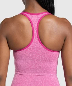 DAMES Gymshark Croptops|Tanktops*Lift Seamless Midi Tank With Shelf