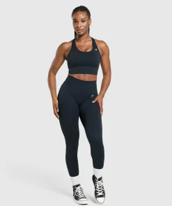 DAMES Gymshark Croptops|Tanktops*Lift Seamless Midi Tank With Shelf