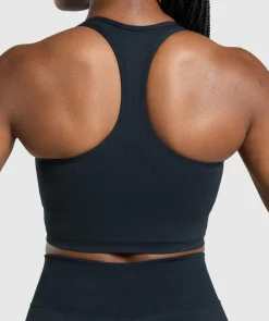DAMES Gymshark Croptops|Tanktops*Lift Seamless Midi Tank With Shelf