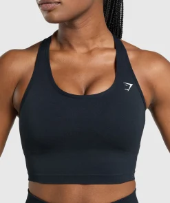 DAMES Gymshark Croptops|Tanktops*Lift Seamless Midi Tank With Shelf