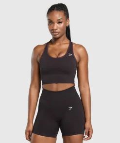 DAMES Gymshark Croptops|Tanktops*Lift Seamless Midi Tank With Shelf
