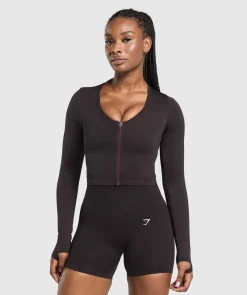 DAMES Gymshark Sportjacks*Lift Seamless Zip Up Jacket