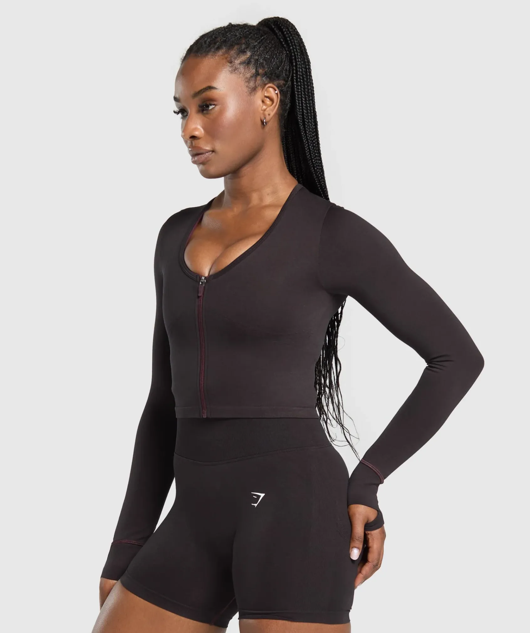 DAMES Gymshark Sportjacks*Lift Seamless Zip Up Jacket