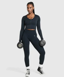 DAMES Gymshark Sportjacks*Lift Seamless Zip Up Jacket