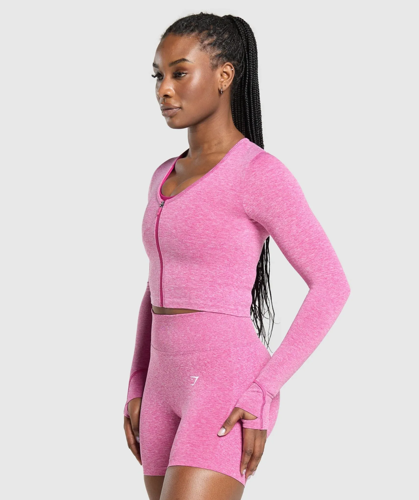 DAMES Gymshark Sportjacks*Lift Seamless Zip Up Jacket