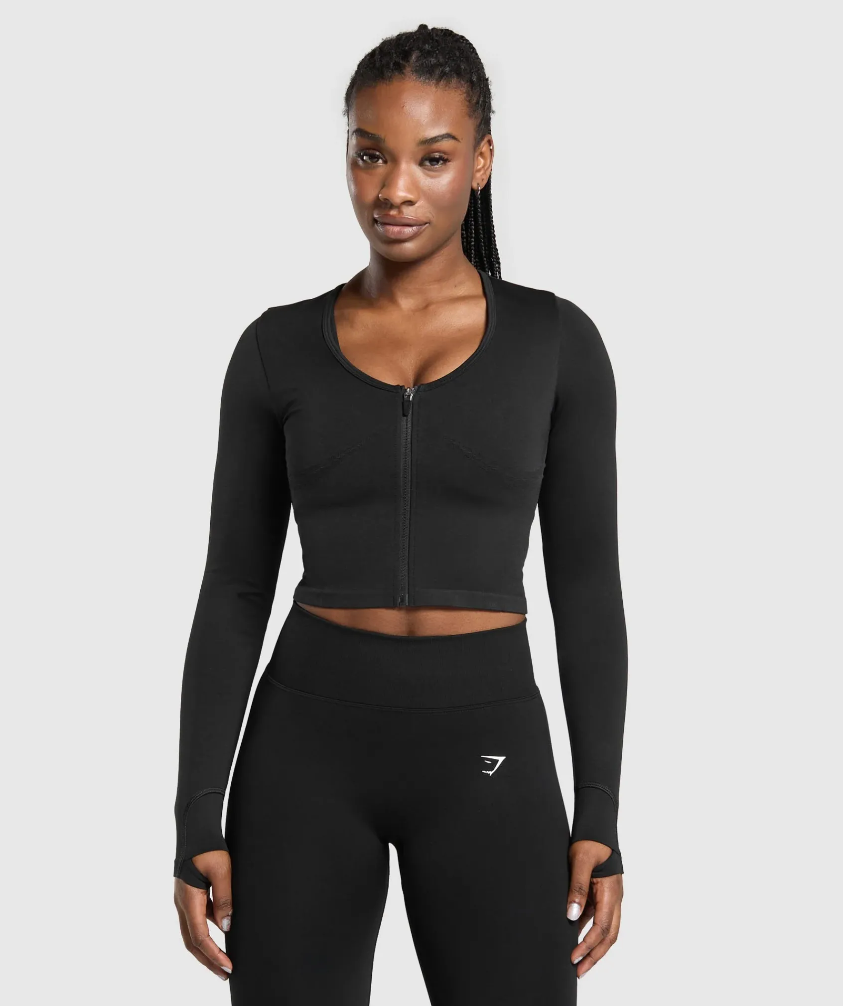 DAMES Gymshark Sportjacks*Lift Seamless Zip Up Jacket
