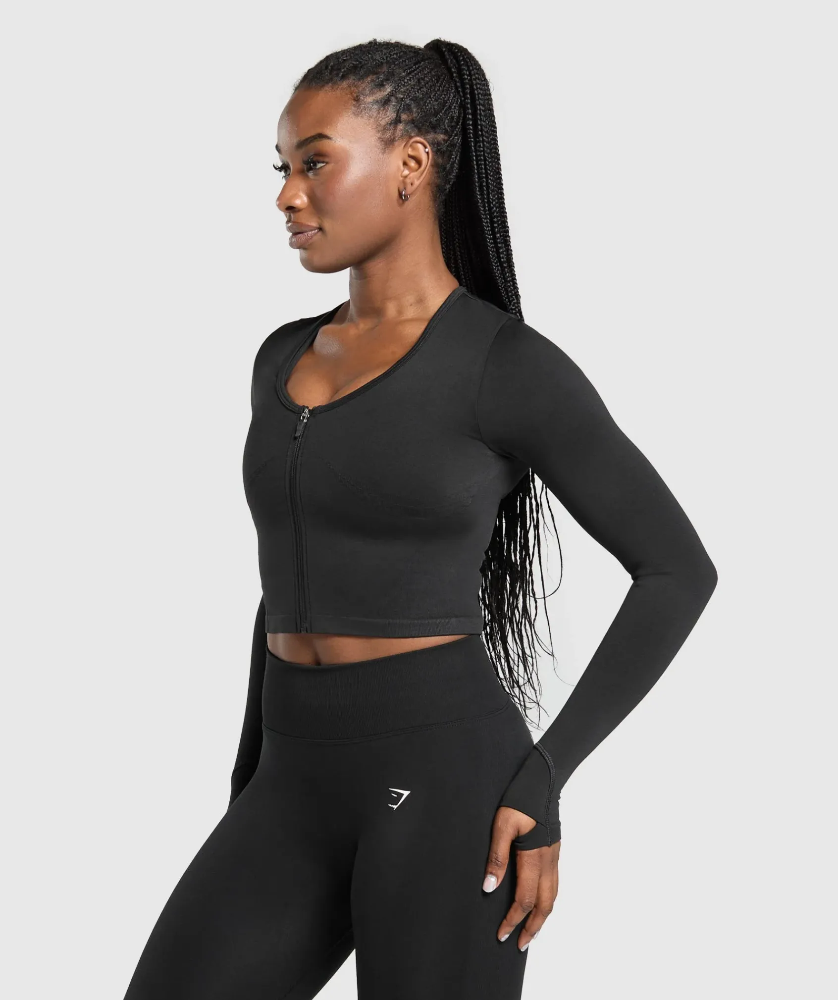 DAMES Gymshark Sportjacks*Lift Seamless Zip Up Jacket