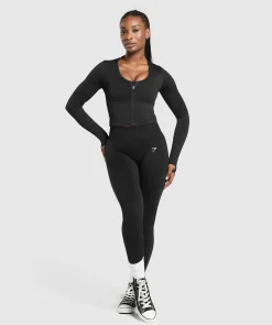 DAMES Gymshark Sportjacks*Lift Seamless Zip Up Jacket