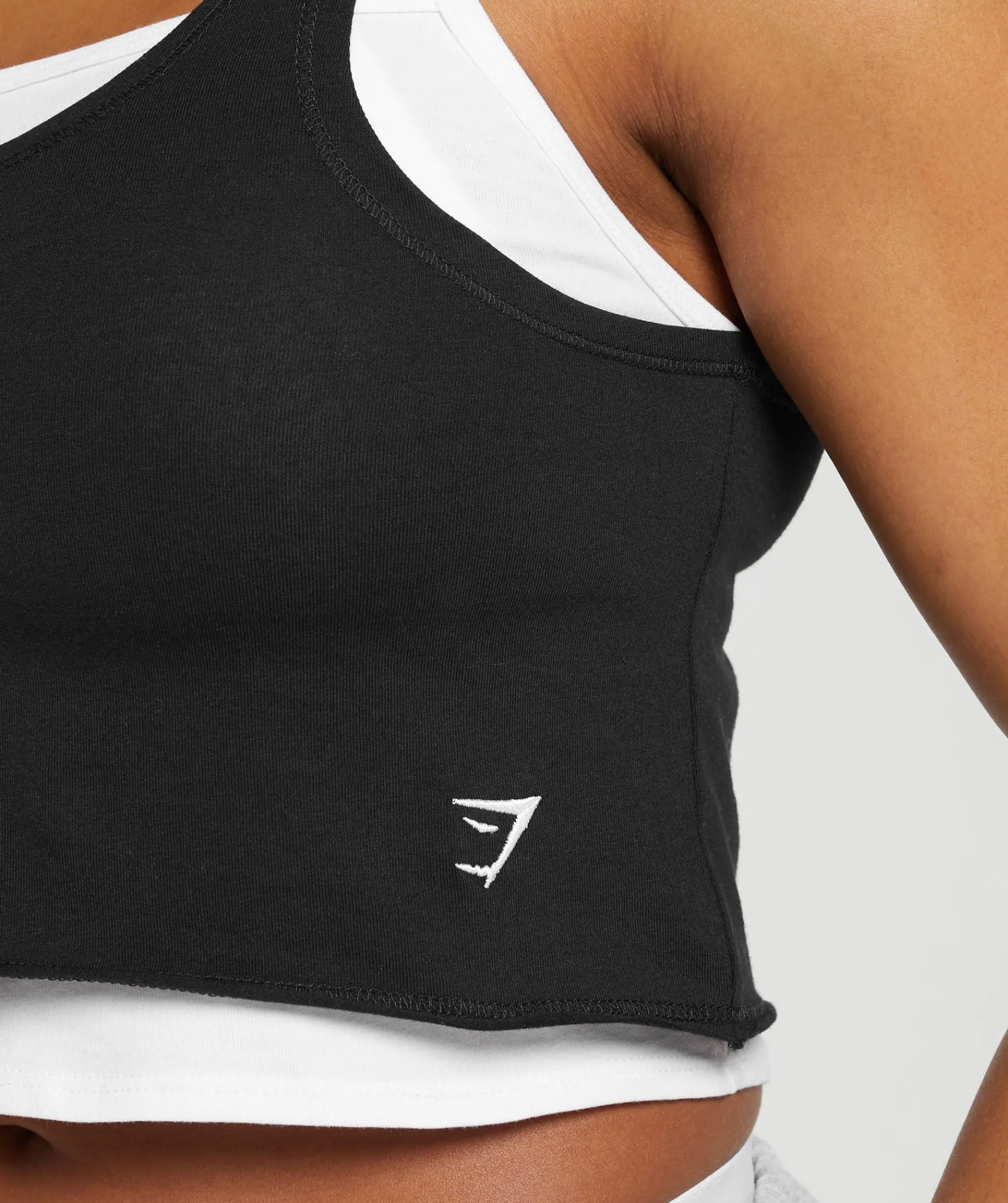 DAMES Gymshark Croptops|Tanktops*Lifting 2 In 1 Crop Tank