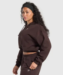 DAMES Gymshark Hoodies & Truien*Lifting Club Cropped Zip Up Hoodie