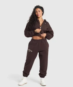 DAMES Gymshark Hoodies & Truien*Lifting Club Cropped Zip Up Hoodie