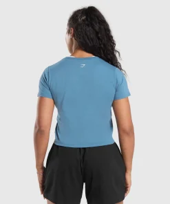 DAMES Gymshark Croptops|T-shirts*Lifting Club Graphic Baby Tee