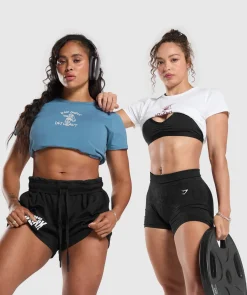 DAMES Gymshark Croptops|T-shirts*Lifting Club Graphic Baby Tee