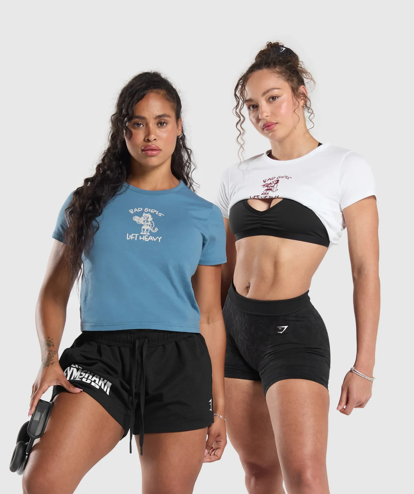 DAMES Gymshark Croptops|T-shirts*Lifting Club Graphic Baby Tee
