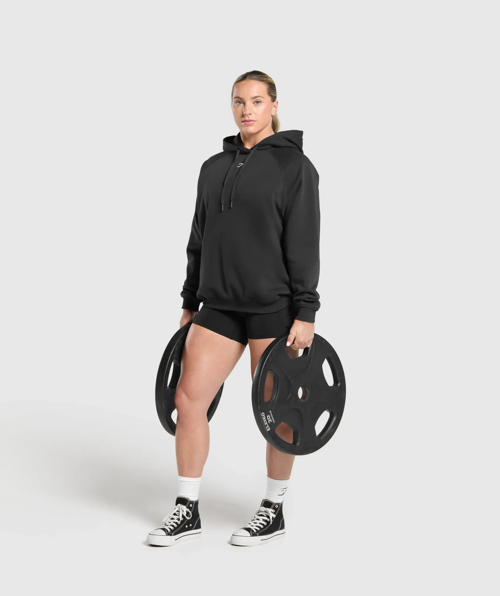 DAMES Gymshark Hoodies & Truien*Lifting Club Graphic Brushed Hoodie