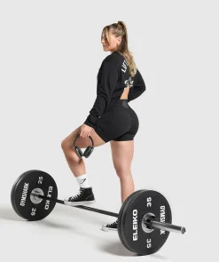 DAMES Gymshark T-shirts*Lifting Club Graphic Long Sleeve Top