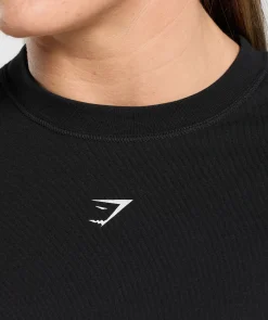 DAMES Gymshark T-shirts*Lifting Club Graphic Long Sleeve Top