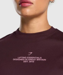 DAMES Gymshark Bedekkende Sportkleding|T-shirts*Lifting Club Graphic T-Shirt