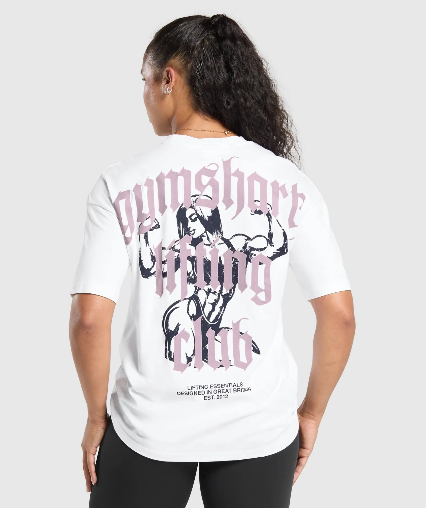 DAMES Gymshark Bedekkende Sportkleding|T-shirts*Lifting Club Graphic T-Shirt