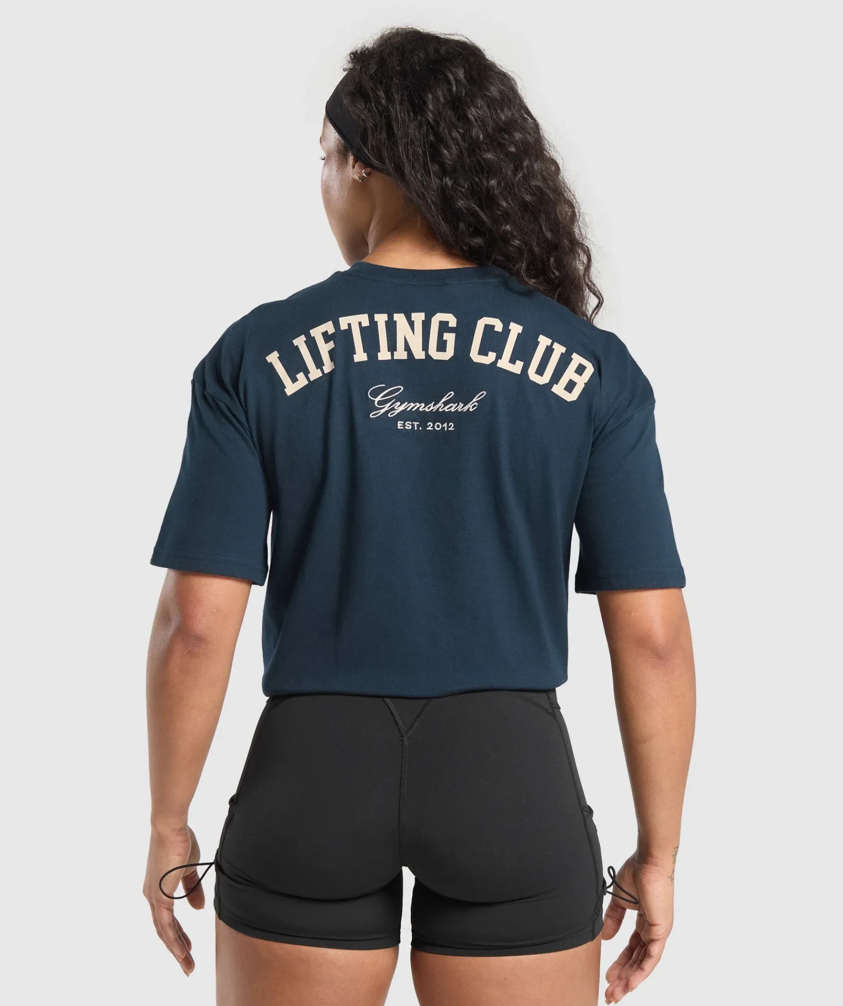 DAMES Gymshark Bedekkende Sportkleding*Lifting Club Oversized T-Shirt