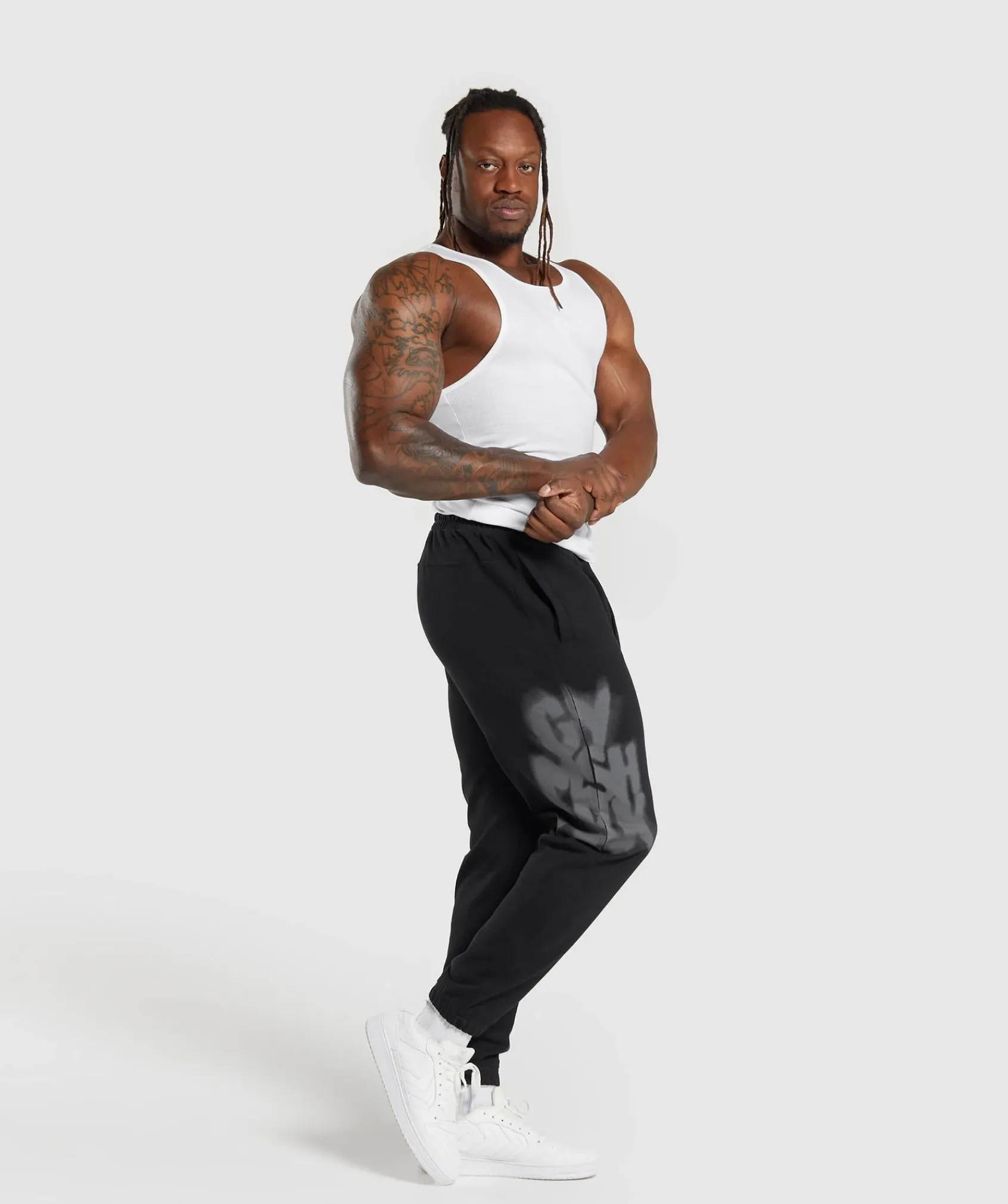 Heren Gymshark Joggingbroeken*Lifting Department Graffiti Joggers