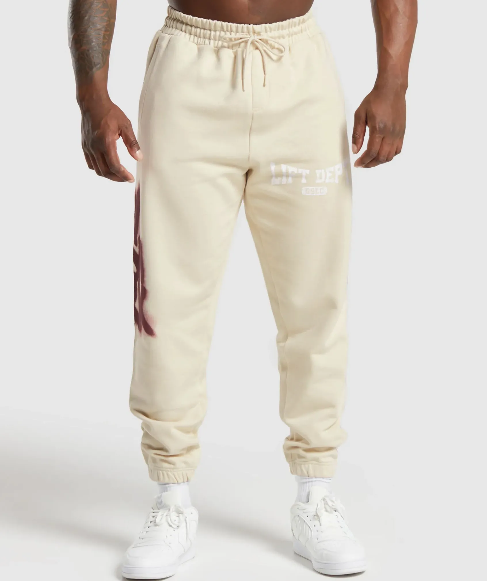 Heren Gymshark Joggingbroeken*Lifting Department Graffiti Joggers