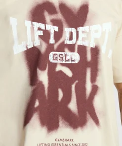 Heren Gymshark T-shirts*Lifting Dept Graffiti T-Shirt