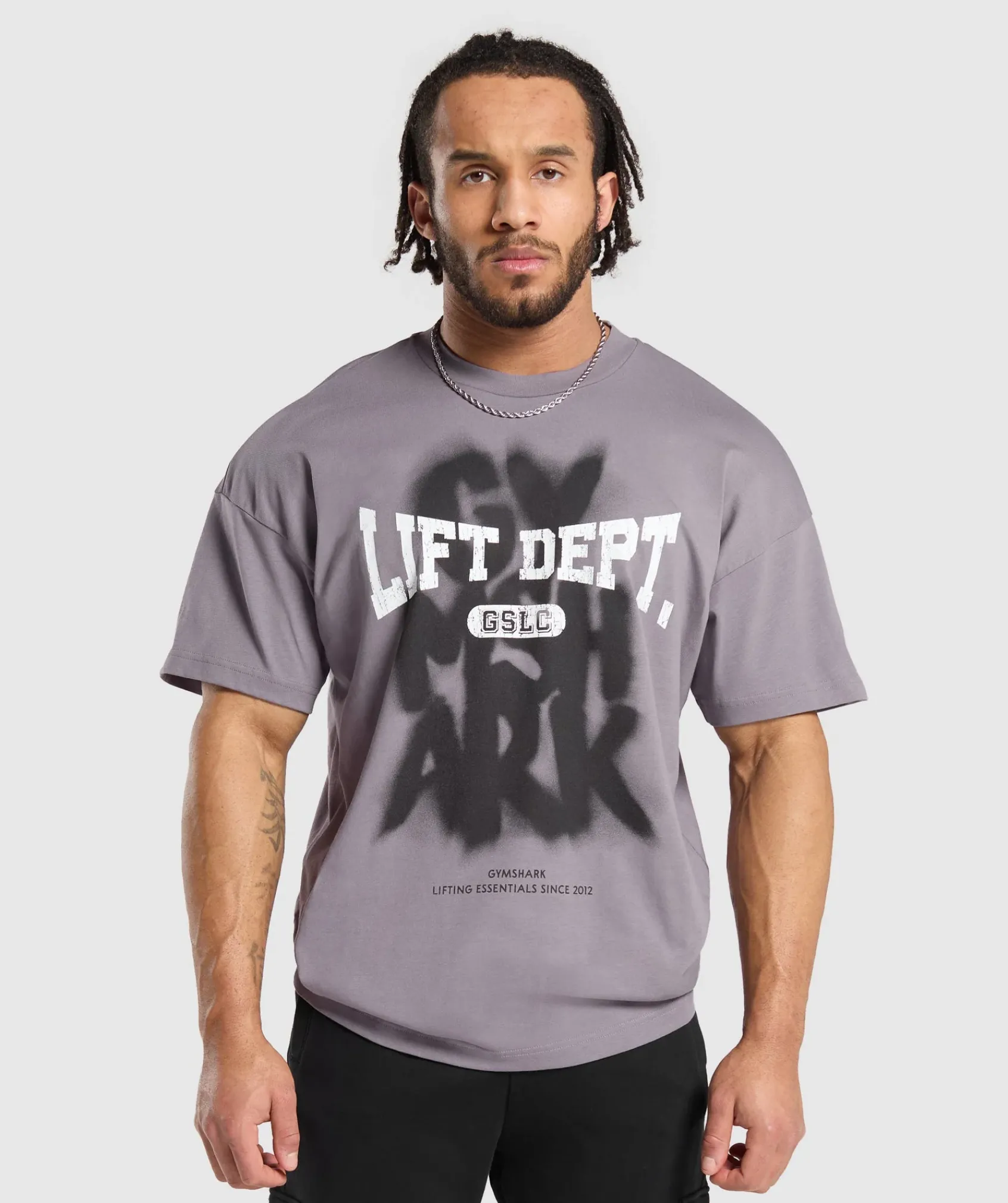 Heren Gymshark T-shirts*Lifting Dept Graffiti T-Shirt