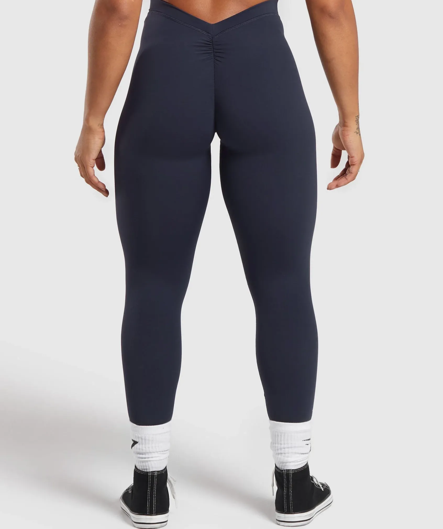 DAMES Gymshark Leggings|Leggings Met Zakken*Lifting Dipped Waistband Leggings