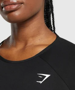 DAMES Gymshark Croptops|T-shirts*Lifting Essential Long Sleeve Crop Top